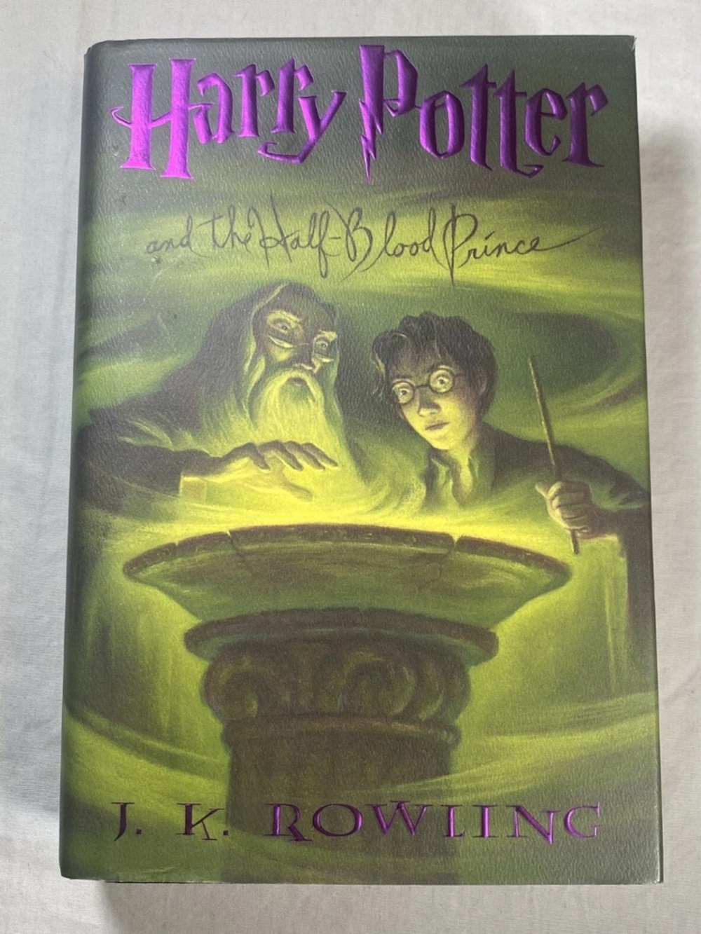 Harry Potter & The Half Blood Prince J.K. Rowling 1ST US Ed. 2005 Hardcover Book